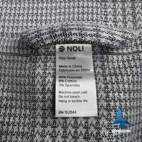 1148 NWT Noli Argento Cropped Jacket - Size S - Silver - Picture 12 of 13